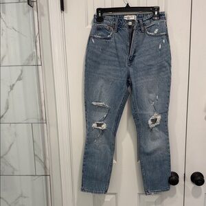 Abercrombie & Fitch The Skinny High Rise Curve Love Jeans